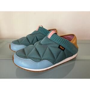 Teva women's 6 reEmber slippers moccasins apres camping slip on house shoes